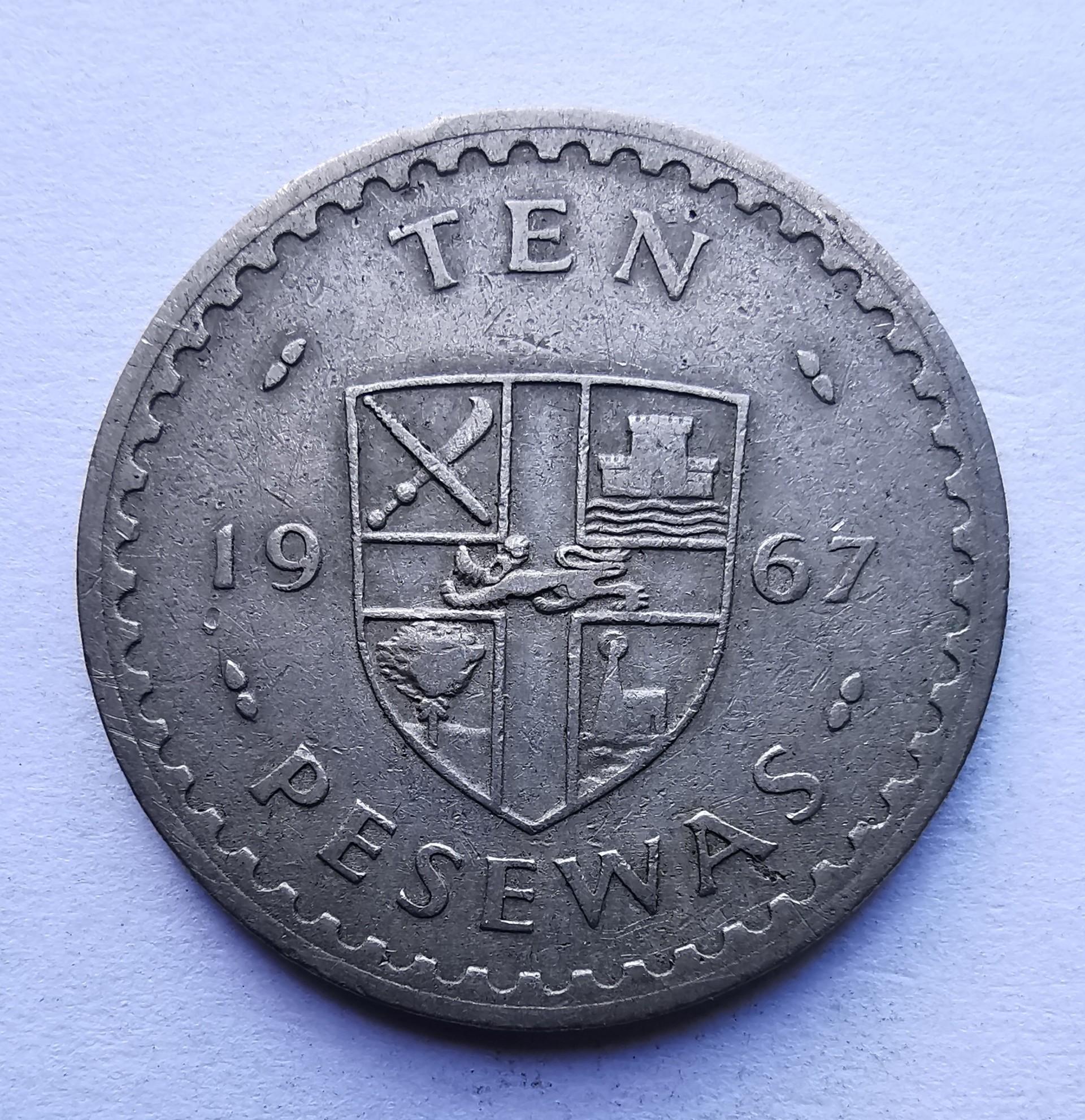 Gana 10 p 1967