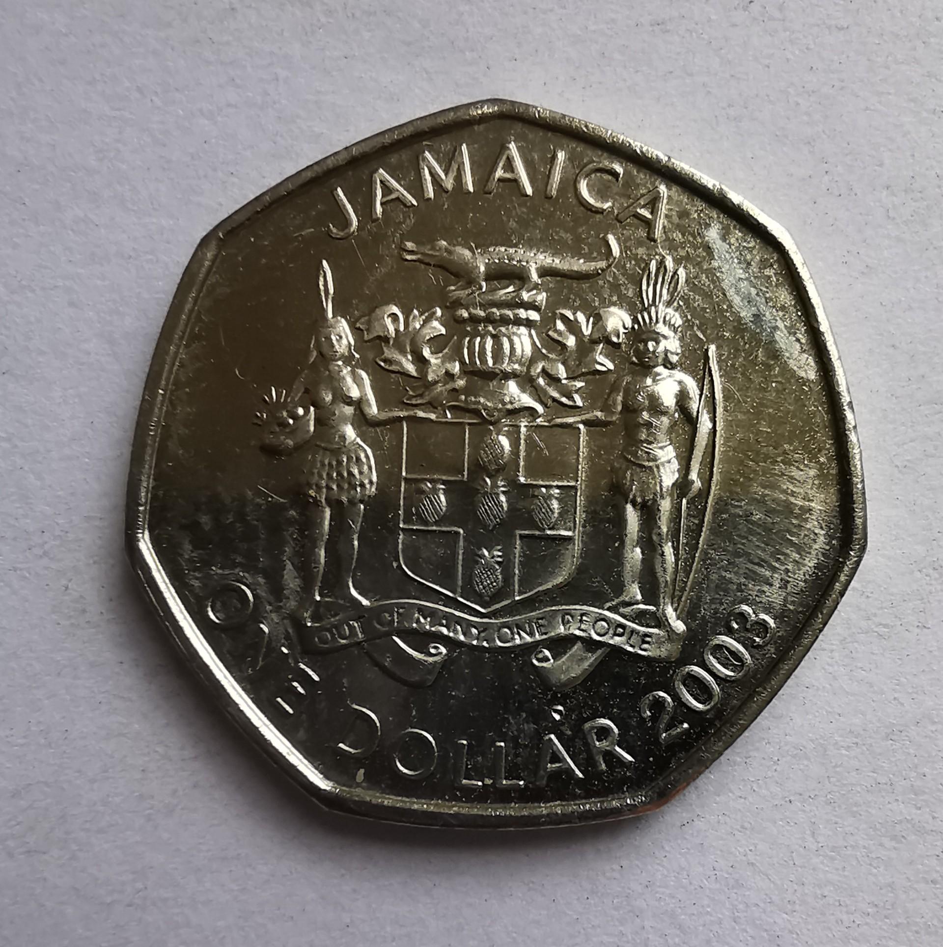 Jamaika 1 doleris 2003