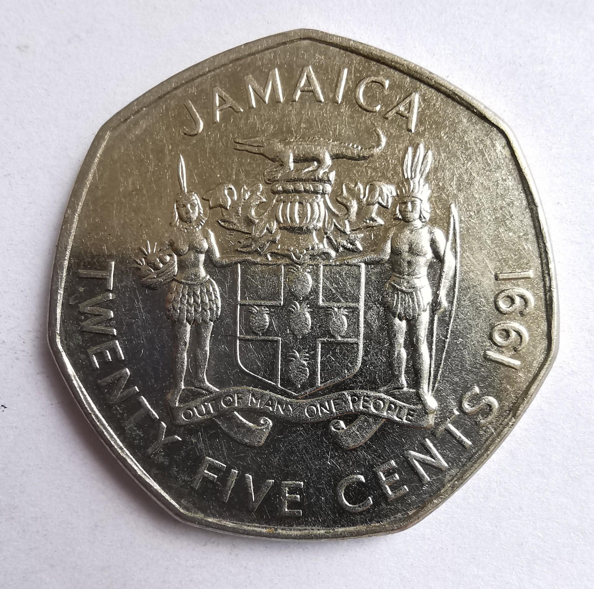 Jamaika 25 c 1991