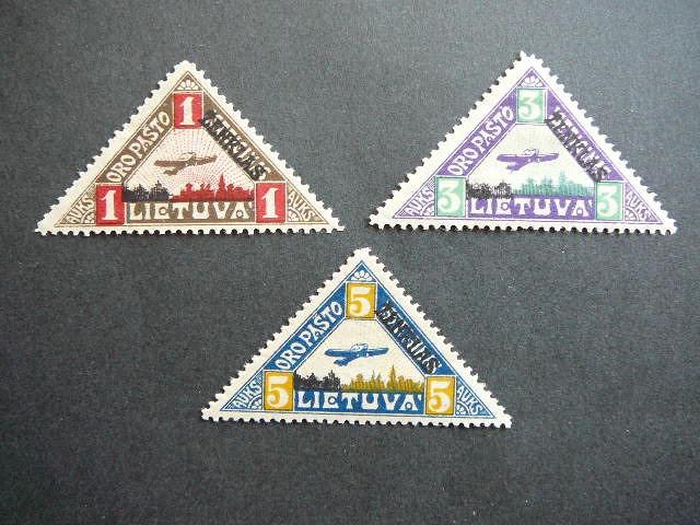 Lietuva 1922 118/0 Oro pastas svarus MLH