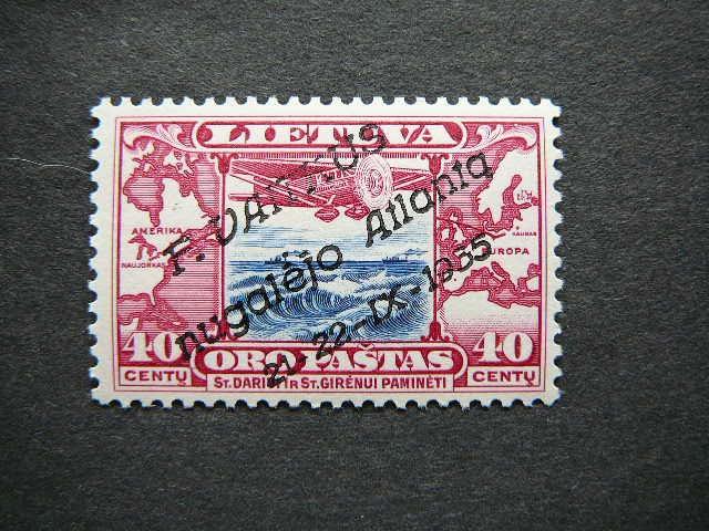 Lietuva 1935 404 F.Vaitkus Oro pastas MNH  #