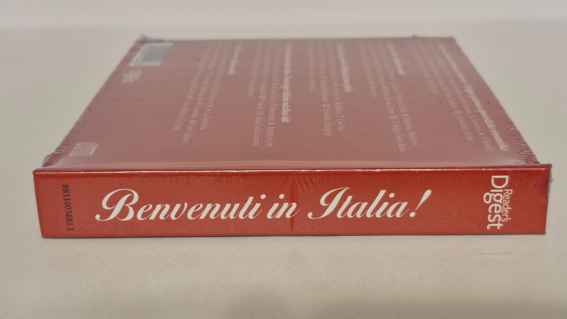 Originalus 5cd audio knygutė Benvenuti in Italia!