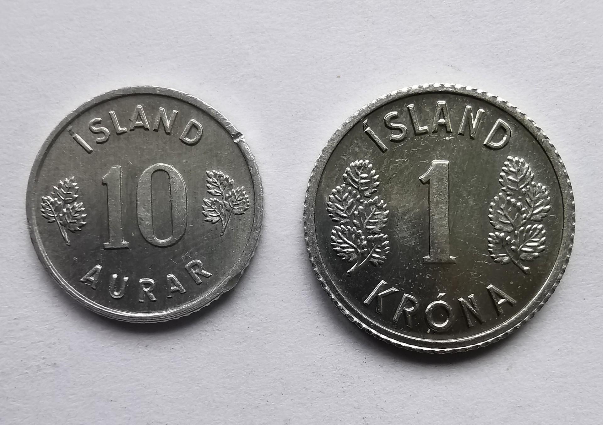 Islandija 10a-1 Kr