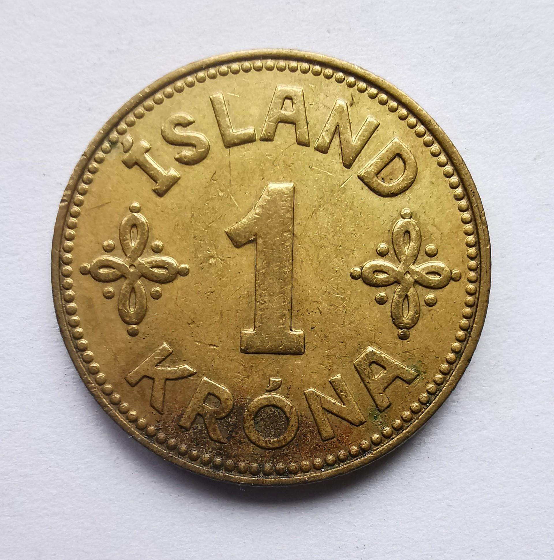 Islandija 1 krona 1940