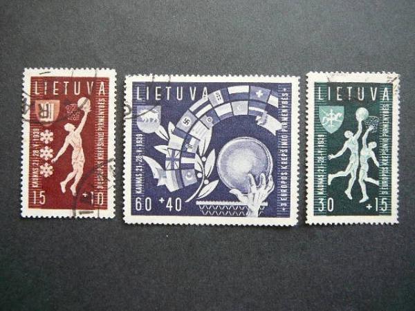 Lietuva 1939 429/1 Krepsinis antsp.