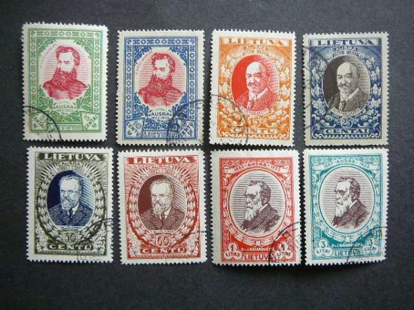 Lietuva 1933 356/3A Septyndieniai antsp. #