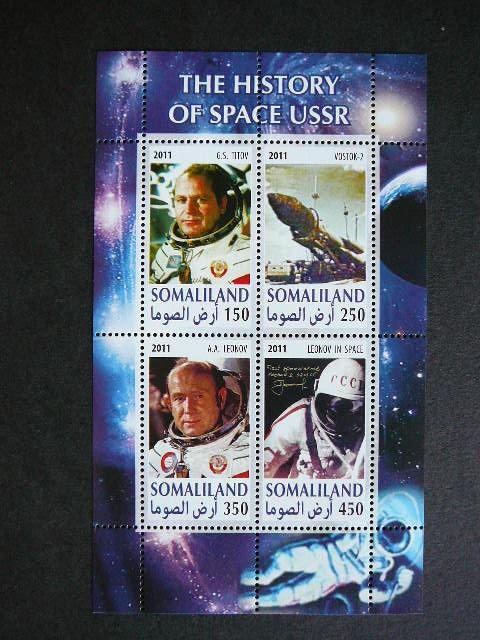 Somaliland Kosmosas Vostok-2 2011 MNH #2