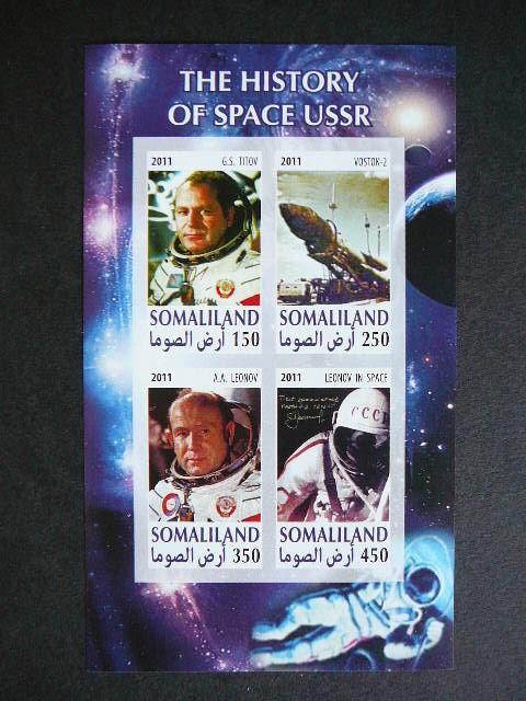 Somaliland Kosmosas Vostok-2 2011 MNH #2b