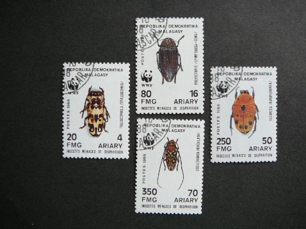 Madagaskaras 1988 Vabalai antsp.