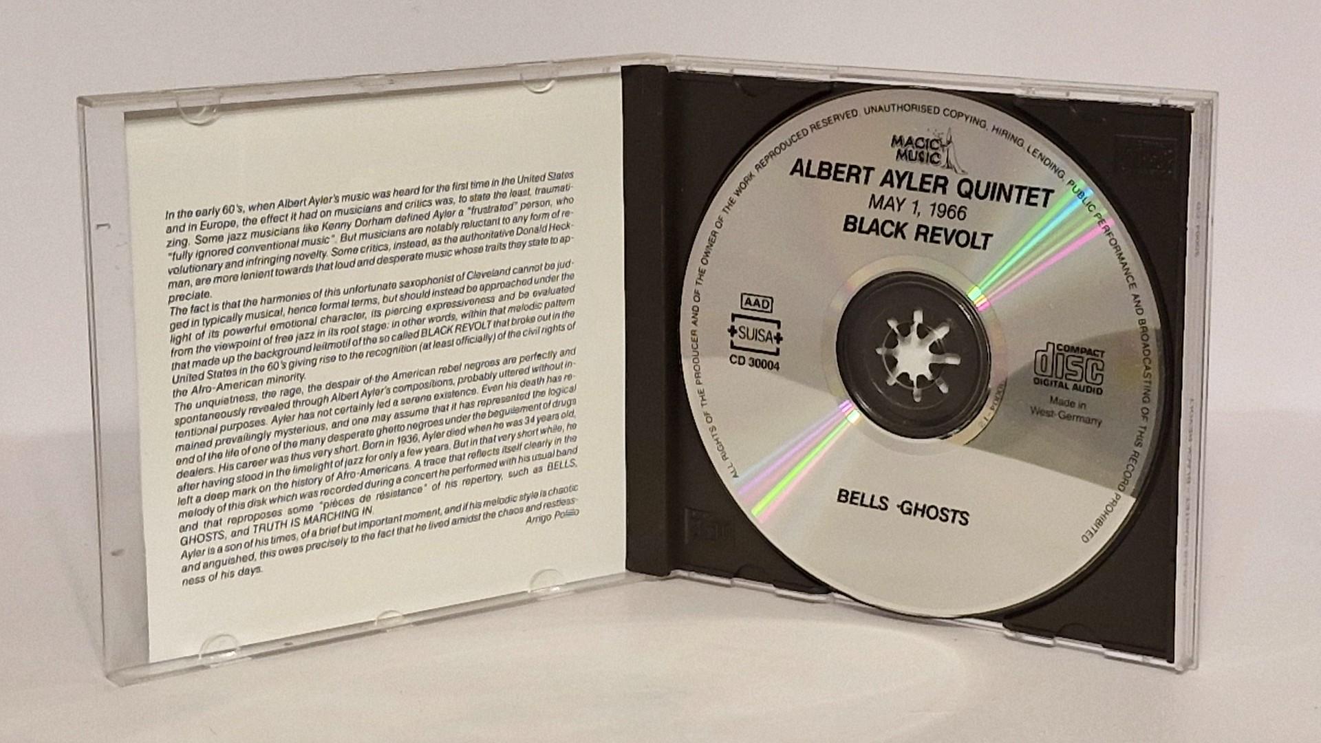 CD Albert Ayler Quintet - Black Revolt