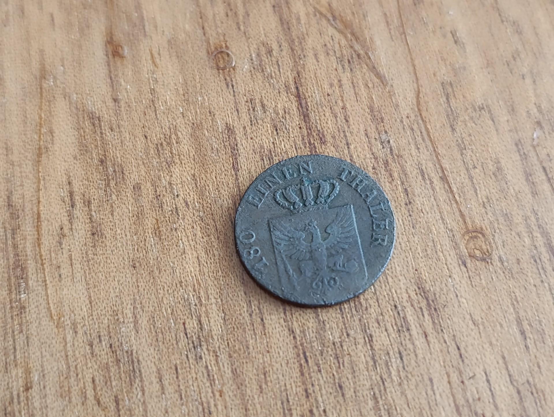 2 pfenigai Prūsija 1835