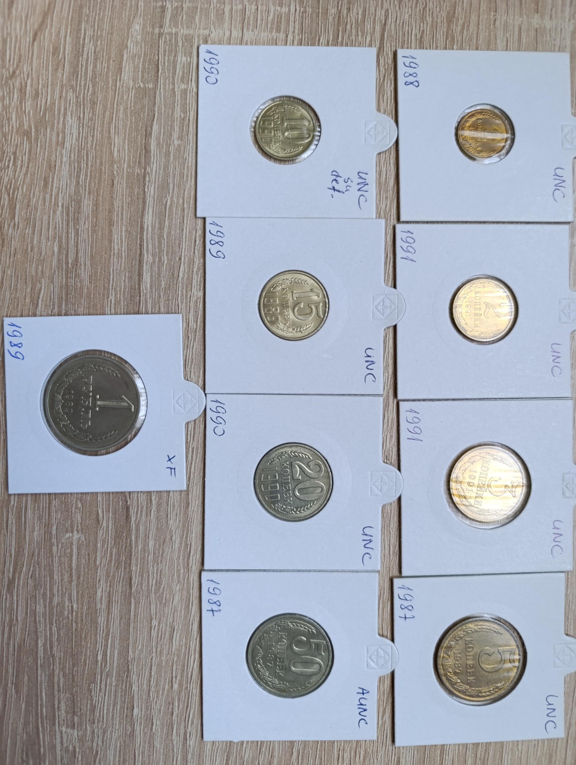Rinkinys unc- xf