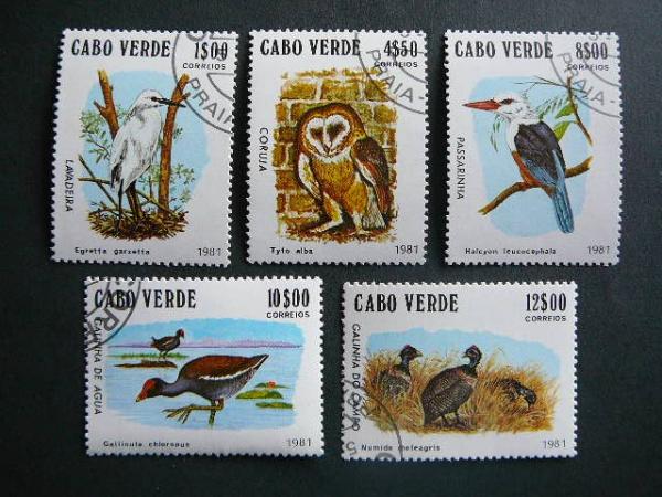 Cabo Verde 1981 Pauksciai antsp. #