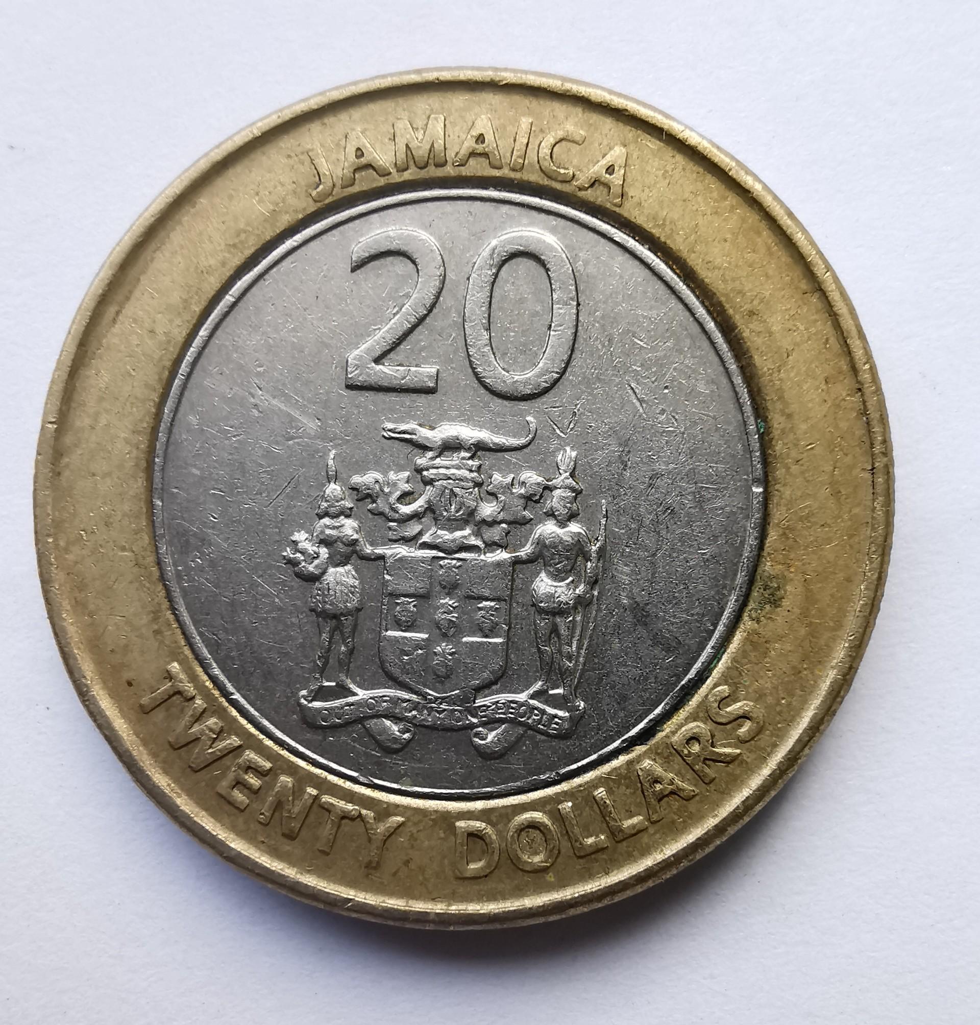 Jamaika 10 dolerių 2001