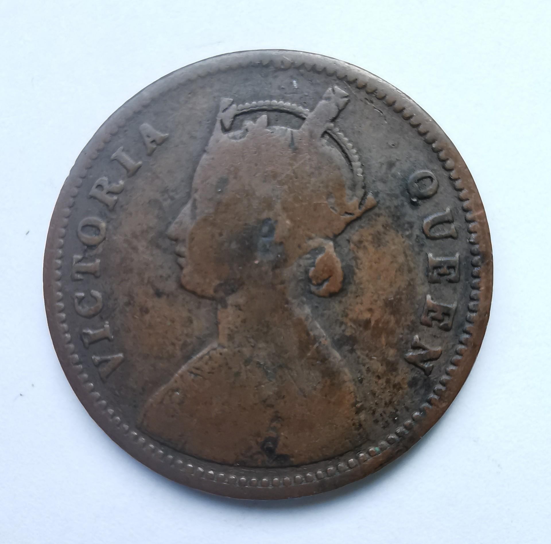 Indija 1/4 anna 1862