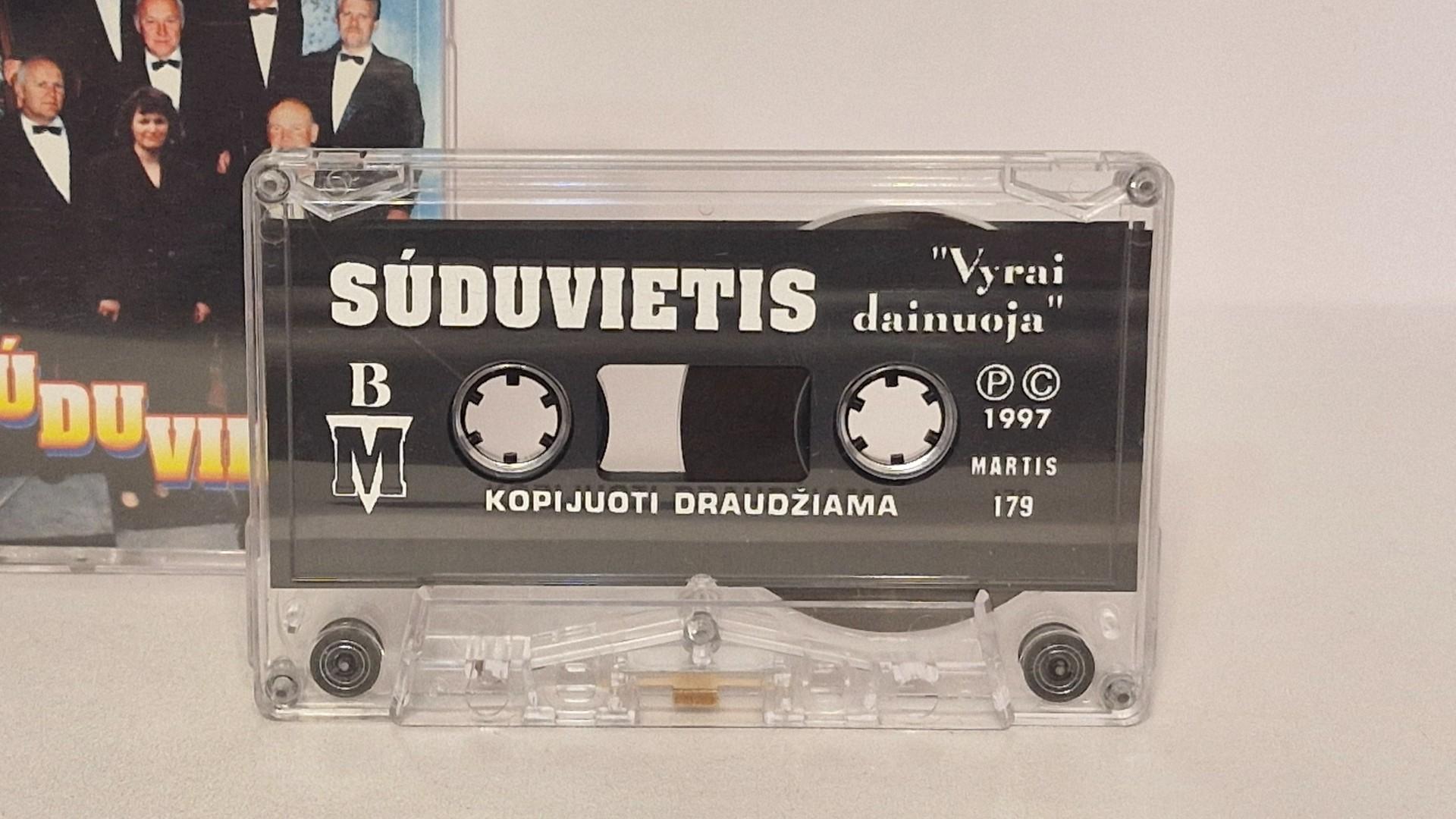 Reta audiokasetė Sūduvietis - Vyrai dainuoja