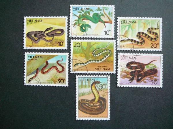 Vietnamas 1988 Gyvates antsp.