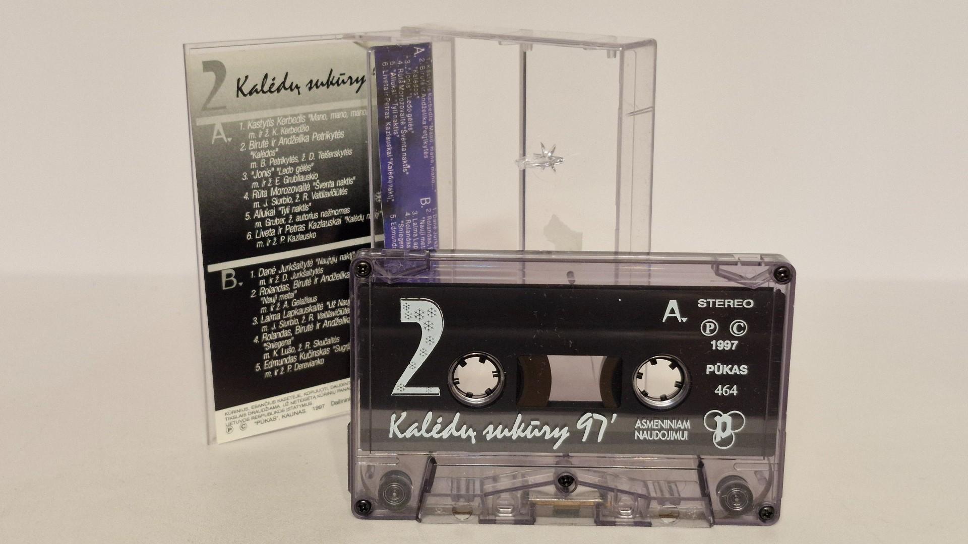 Audio kasetė – Kalėdų Sūkury '97 (2)