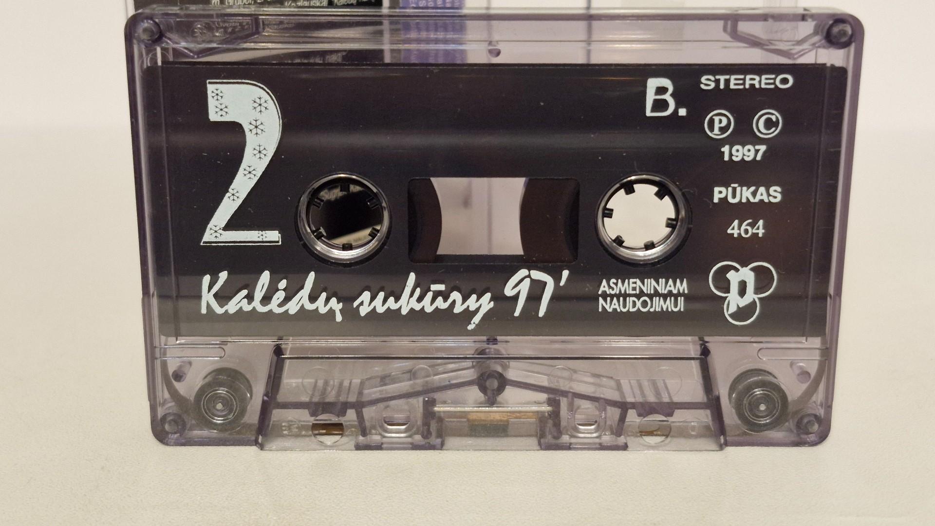 Audio kasetė – Kalėdų Sūkury '97 (2)