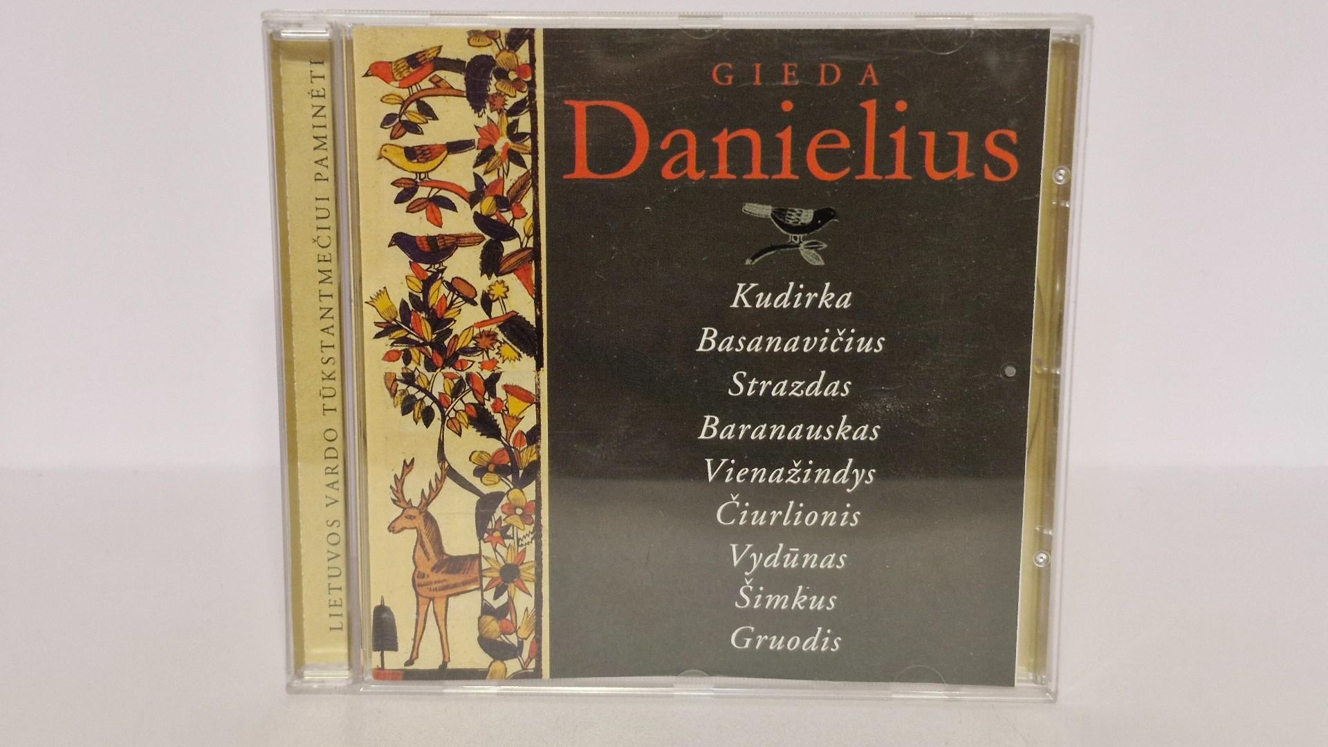 Audio CD Danielius Sadauskas – Gieda Danielius