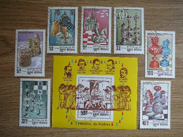 Bissau Gv. 1983 Sachmatai antsp #
