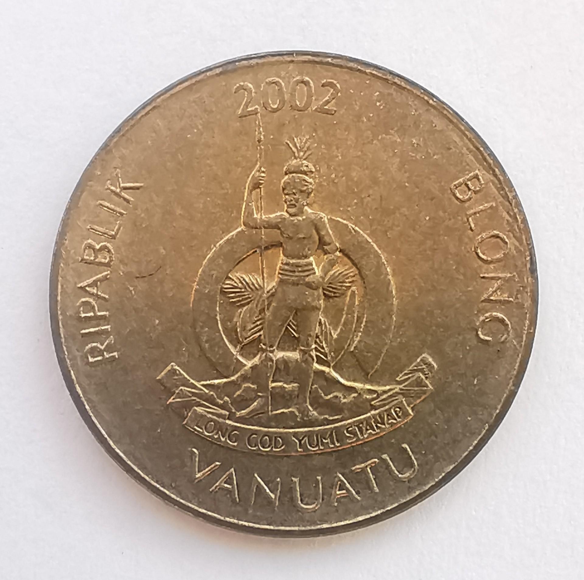 Vanuatu 1 vatu 2002