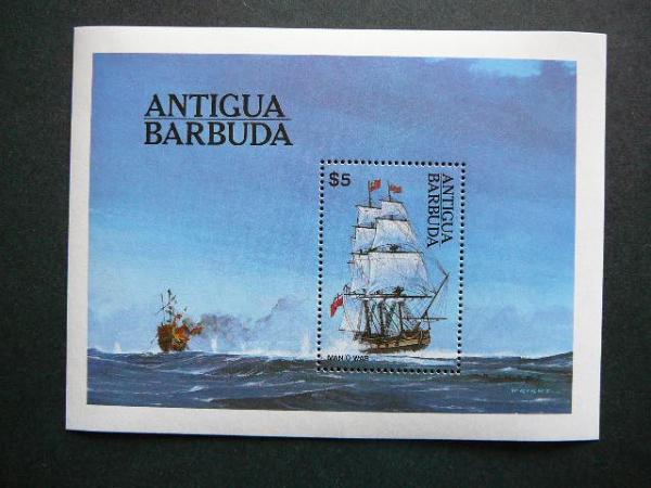 Antigua & Barbuda Burlaiviai Laivai MNH #