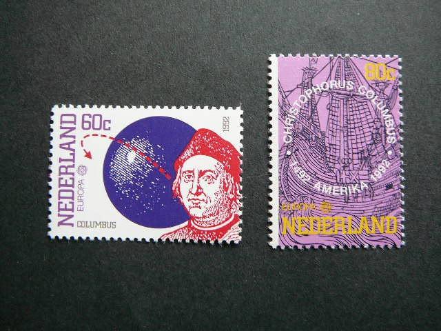 Nyderlandai 1992 Kolumbas Burlaiviai Europa MNH