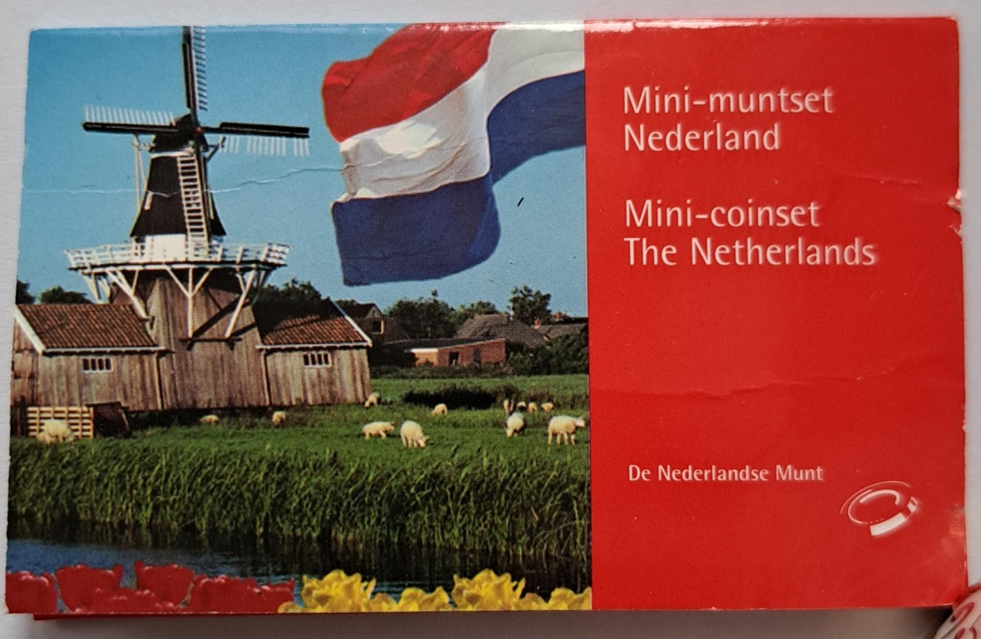 Nyderlandai Mini Monetų Rinkinys 1998 (7811)