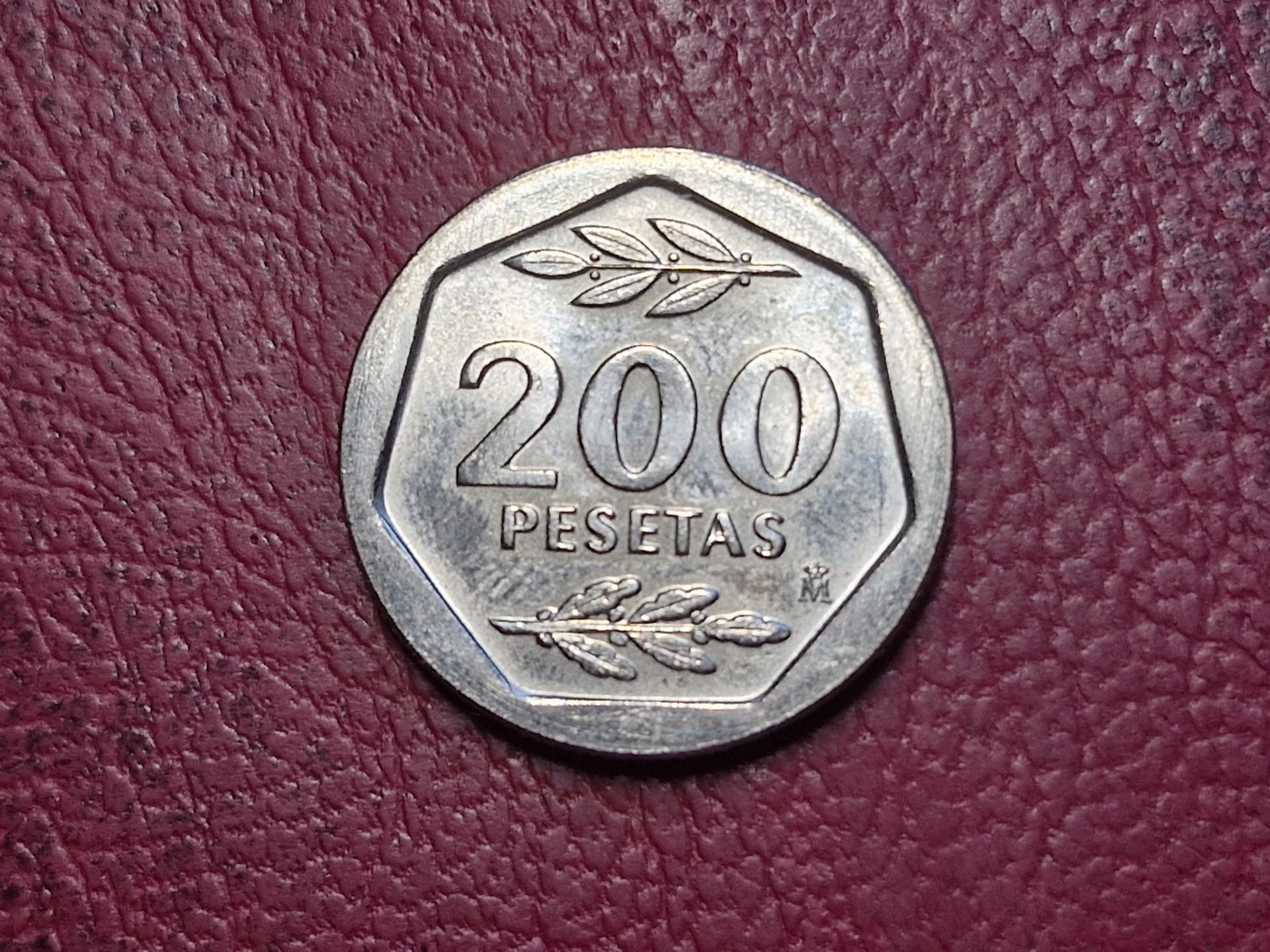 Ispanija 200 pesetų, 1986 KM# 829