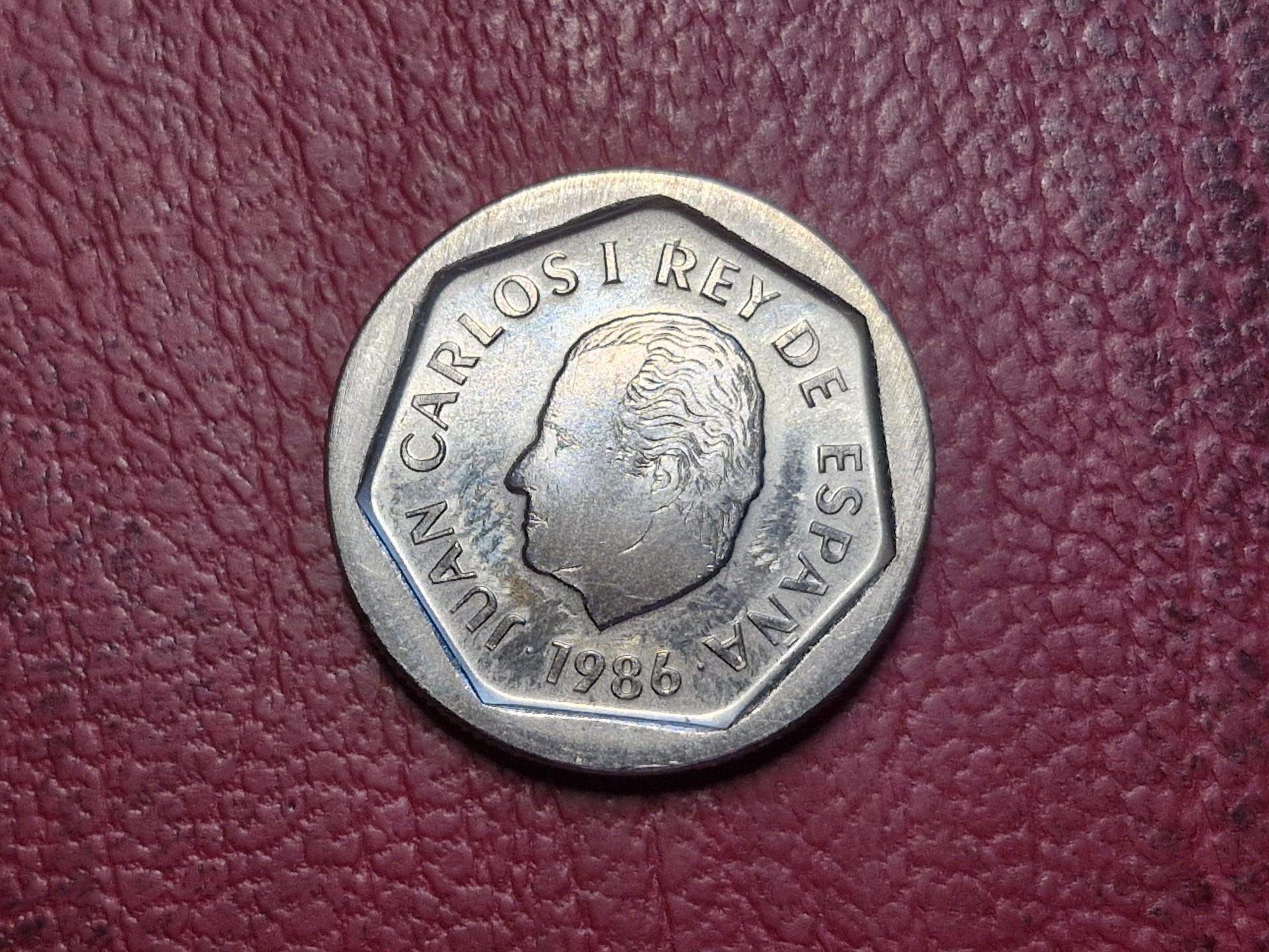 Ispanija 200 pesetų, 1986 KM# 829