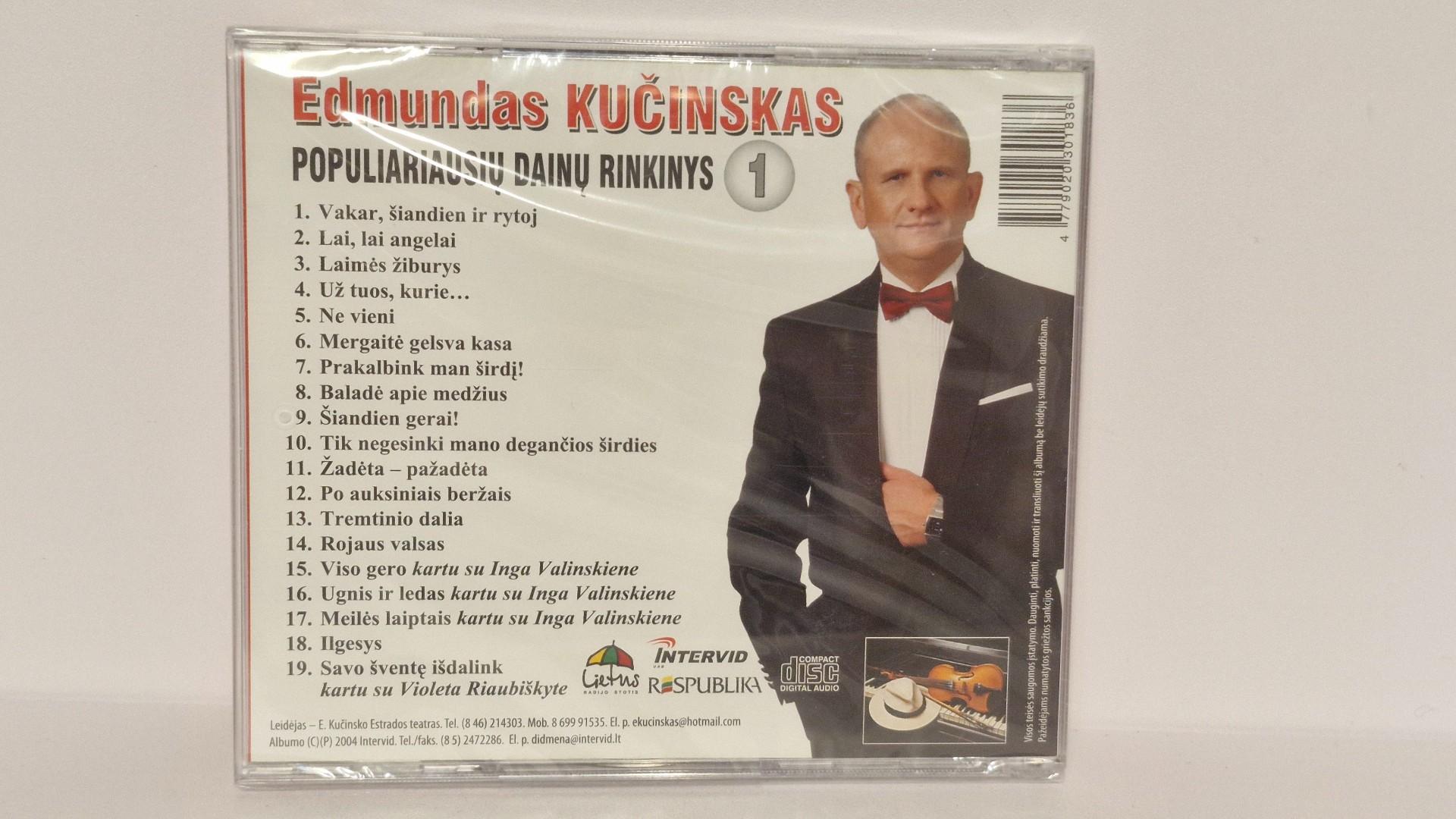 CD E. Kučinskas – Populiariausių Dainų Rinkinys 1