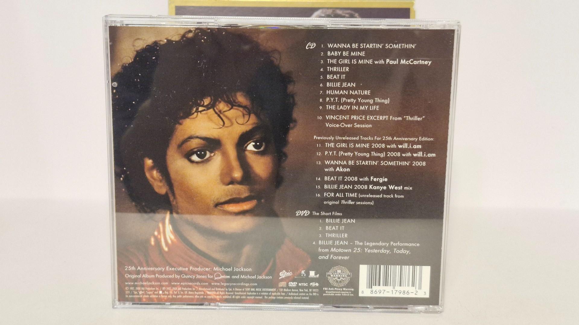 Audio CD/dvd Michael Jackson – Thriller 25