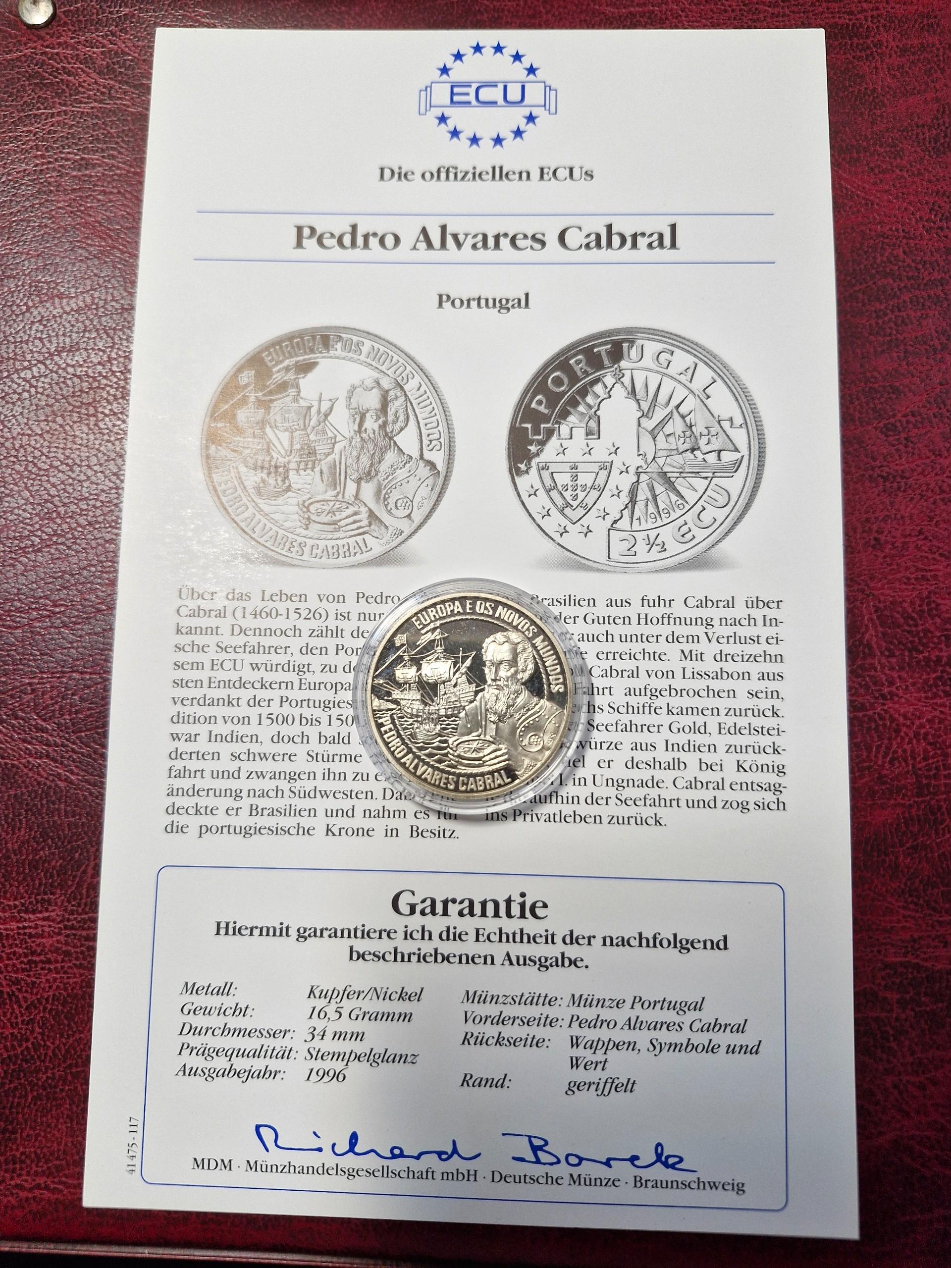 Portugalija 2½ ekiu, 1996 X# 52 Naujasis pasaulis