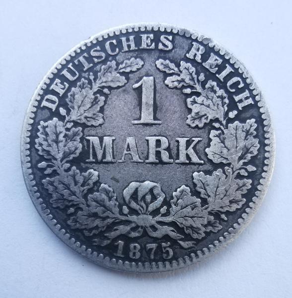 Vokietija 1M 1875 C