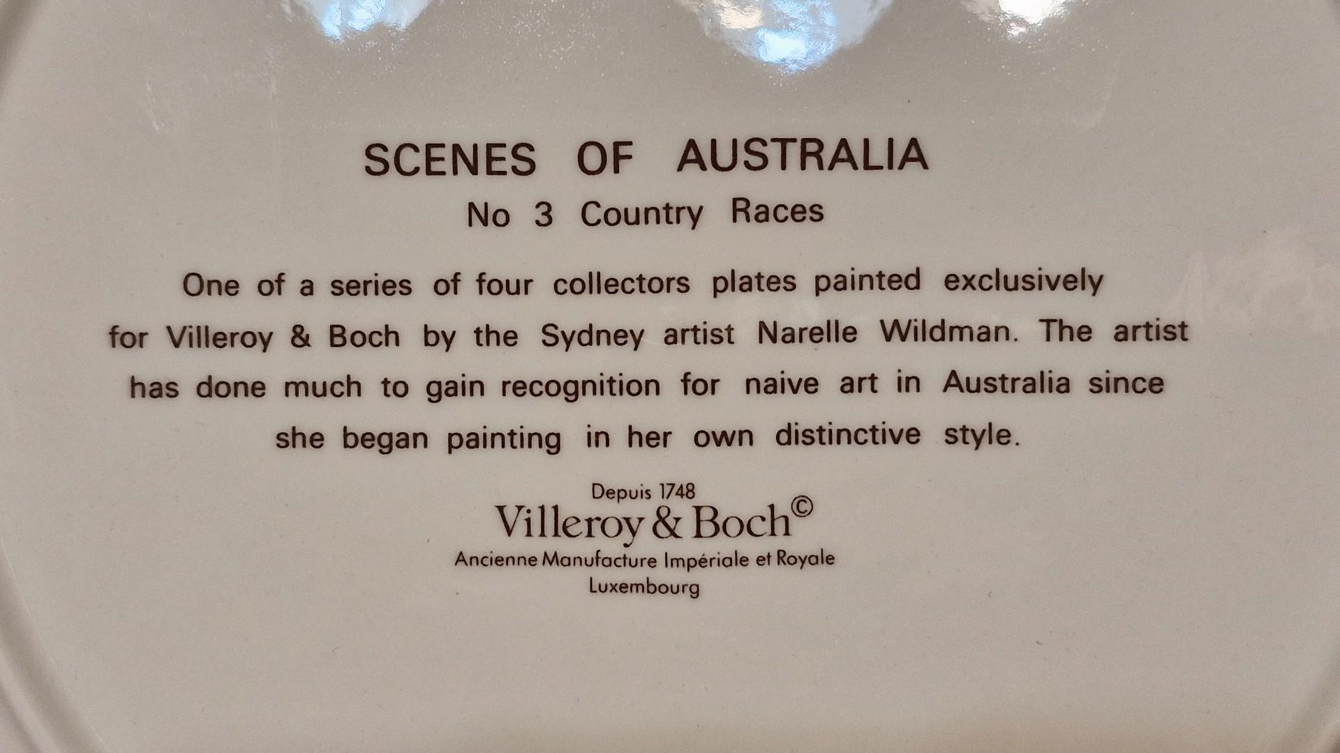 Reta Villeroy & Boch Scenes of Australia lėkštė