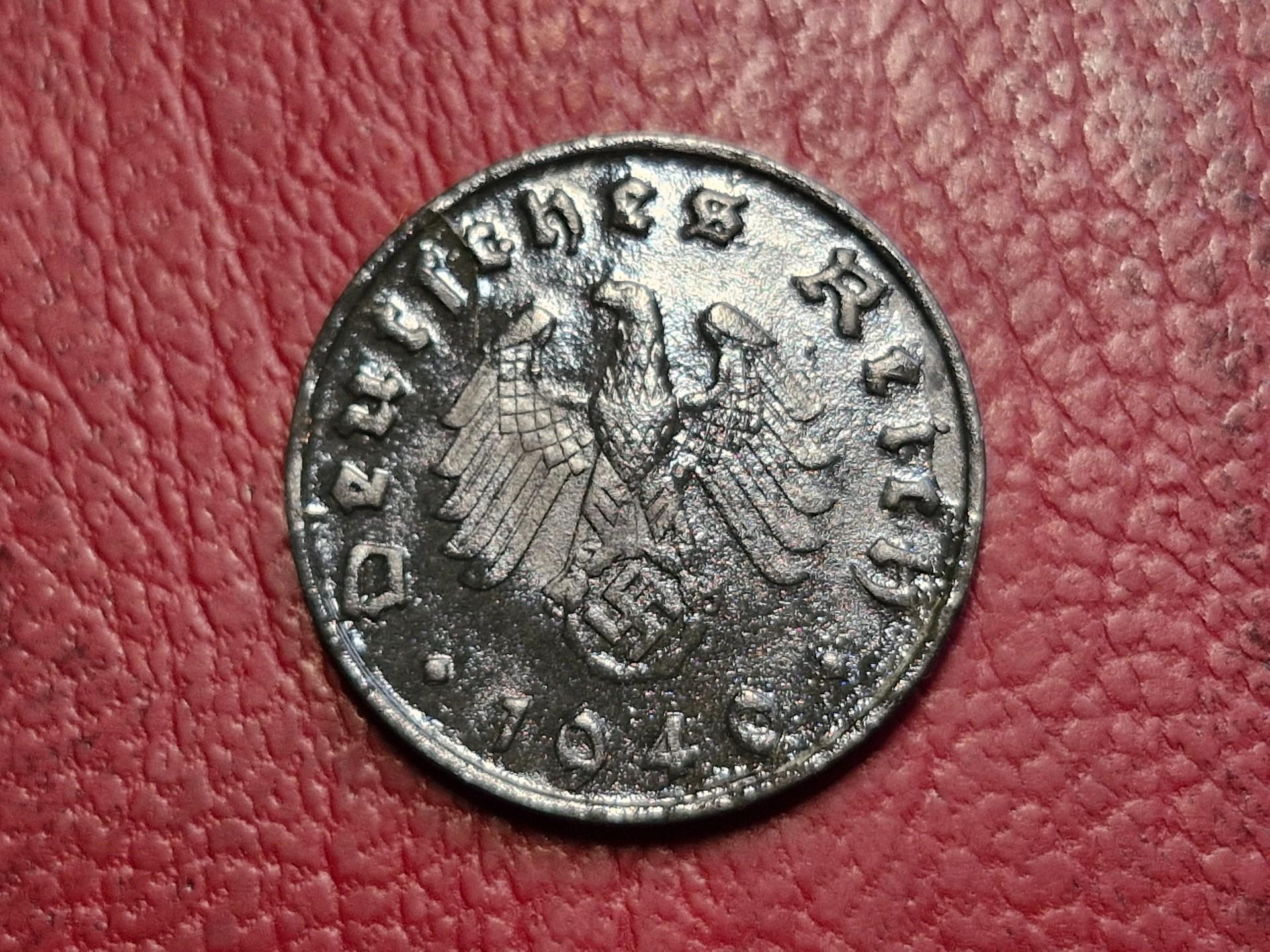 Trečiasis Reichas 10 reichspfenigų, 1940E KM# 101