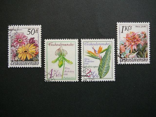 Cekoslovakija 1980 Flora Geles antsp.