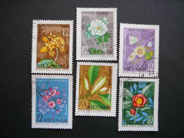 Vietnamas 1964 Geles Flora antsp.