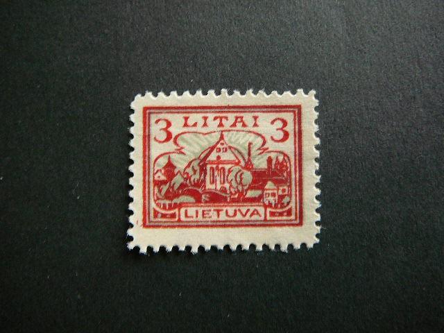 Lietuva 1923 194 Standartai  3L svarus MLH