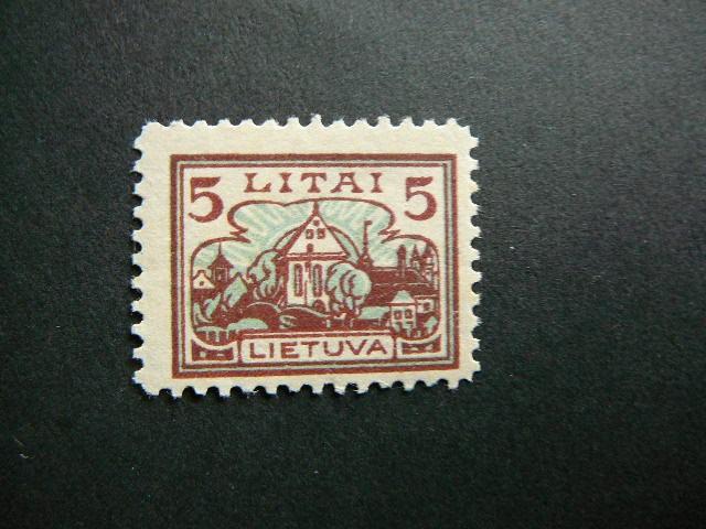 Lietuva 1923 195 Standartai 5L svarus MLH