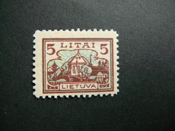 Lietuva 1923 195 Standartai 5L svarus MLH