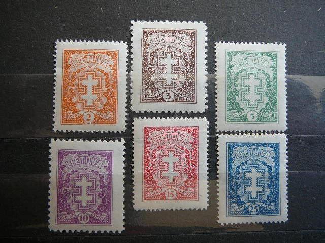 Lietuva 1926 268/3 Standartai svarus MLH #