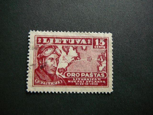 Lietuva 1936 405 Lektuvai F.Vaitkus antsp.