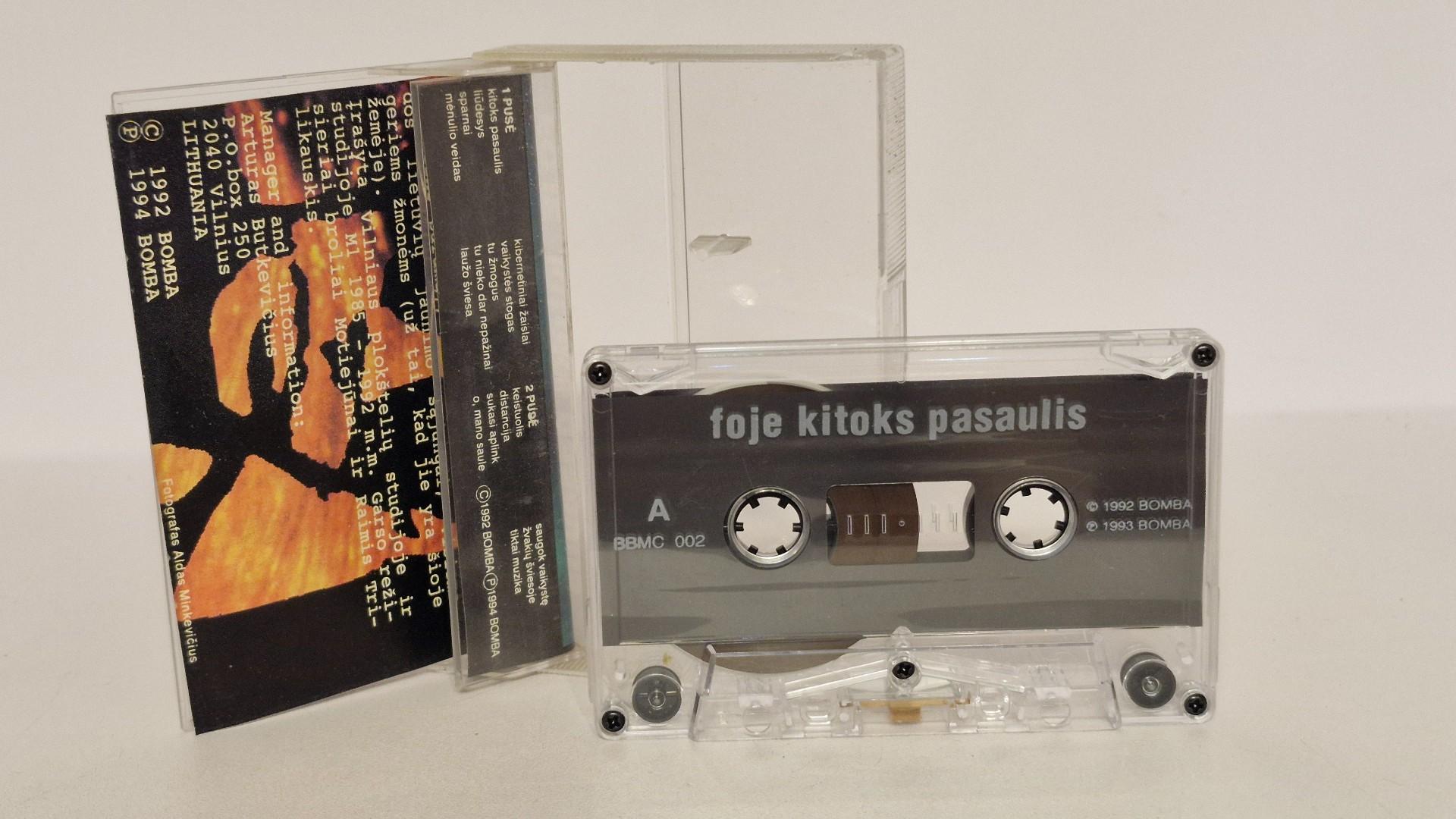 Foje audiokasetė Kitoks pasaulis