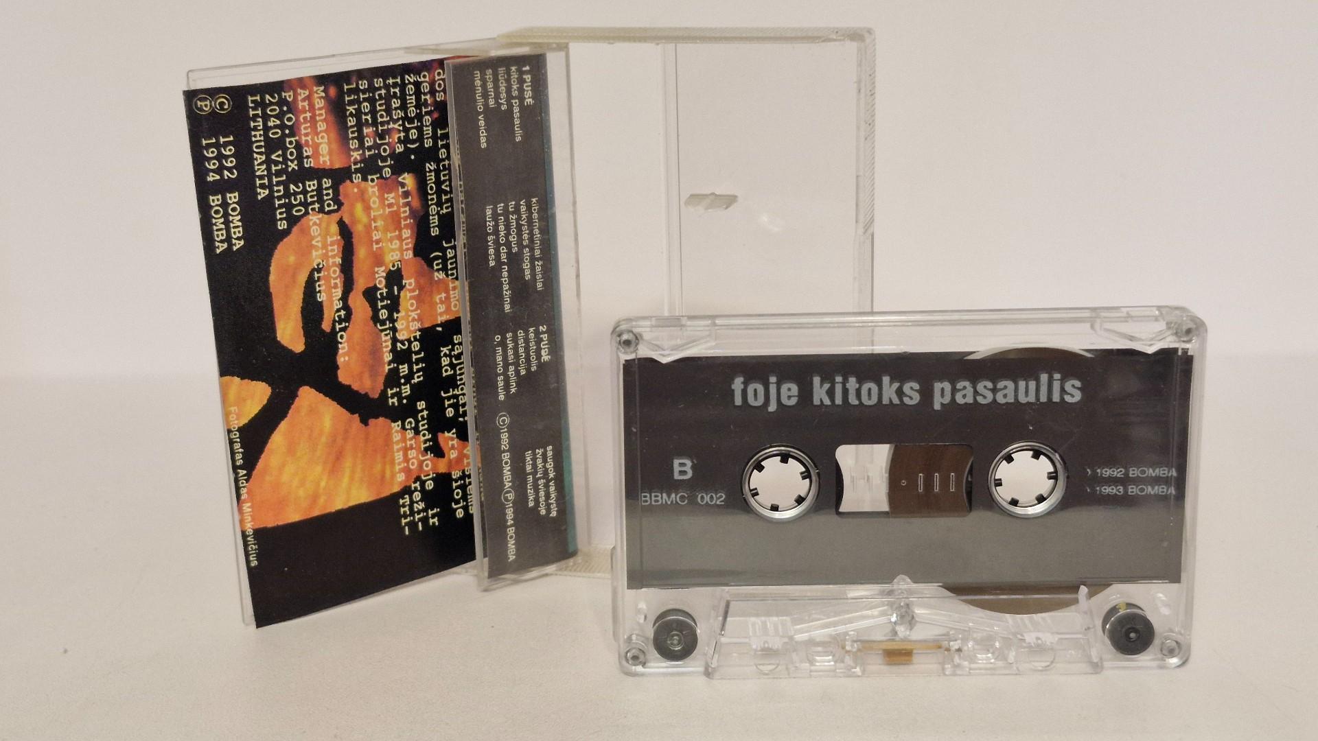 Foje audiokasetė Kitoks pasaulis