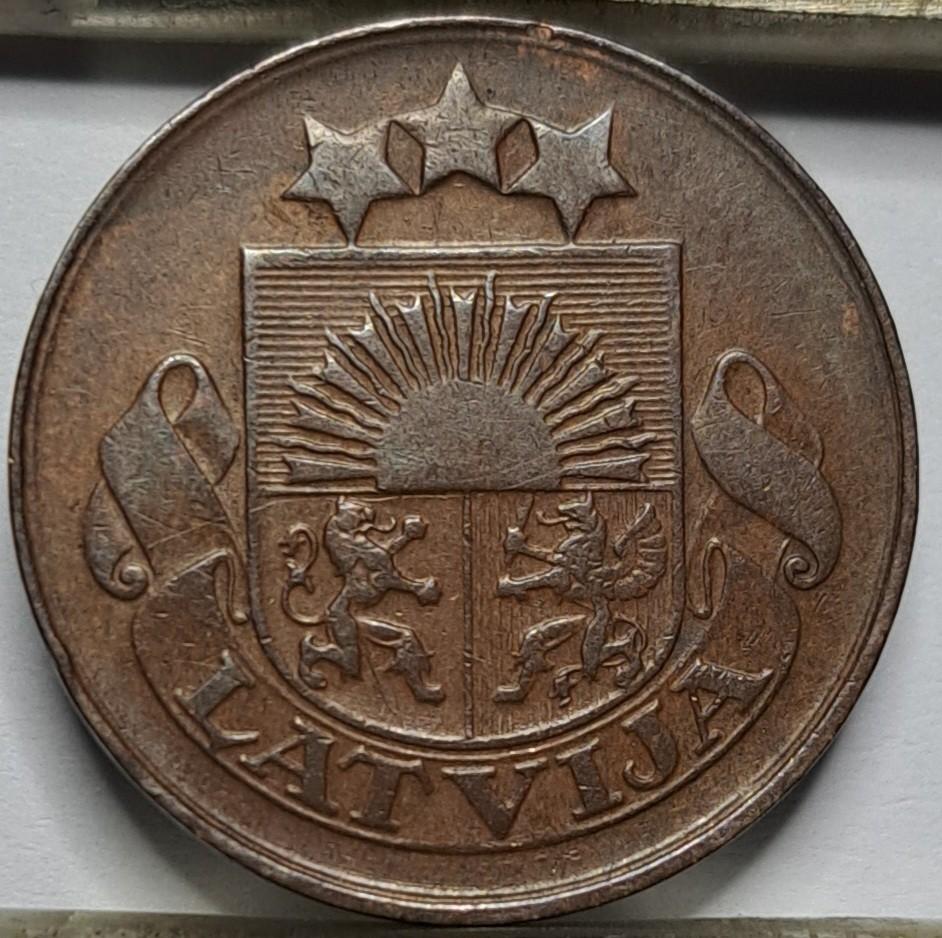Latvija 5 santimai 1922 KM#3 (7828)