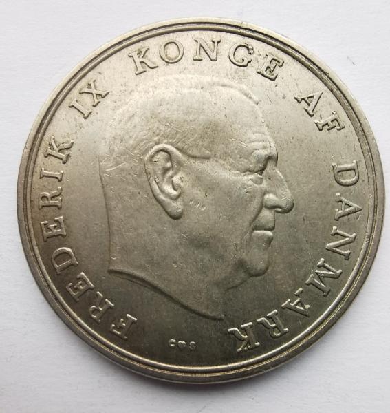 Danija 5 kronos 1960