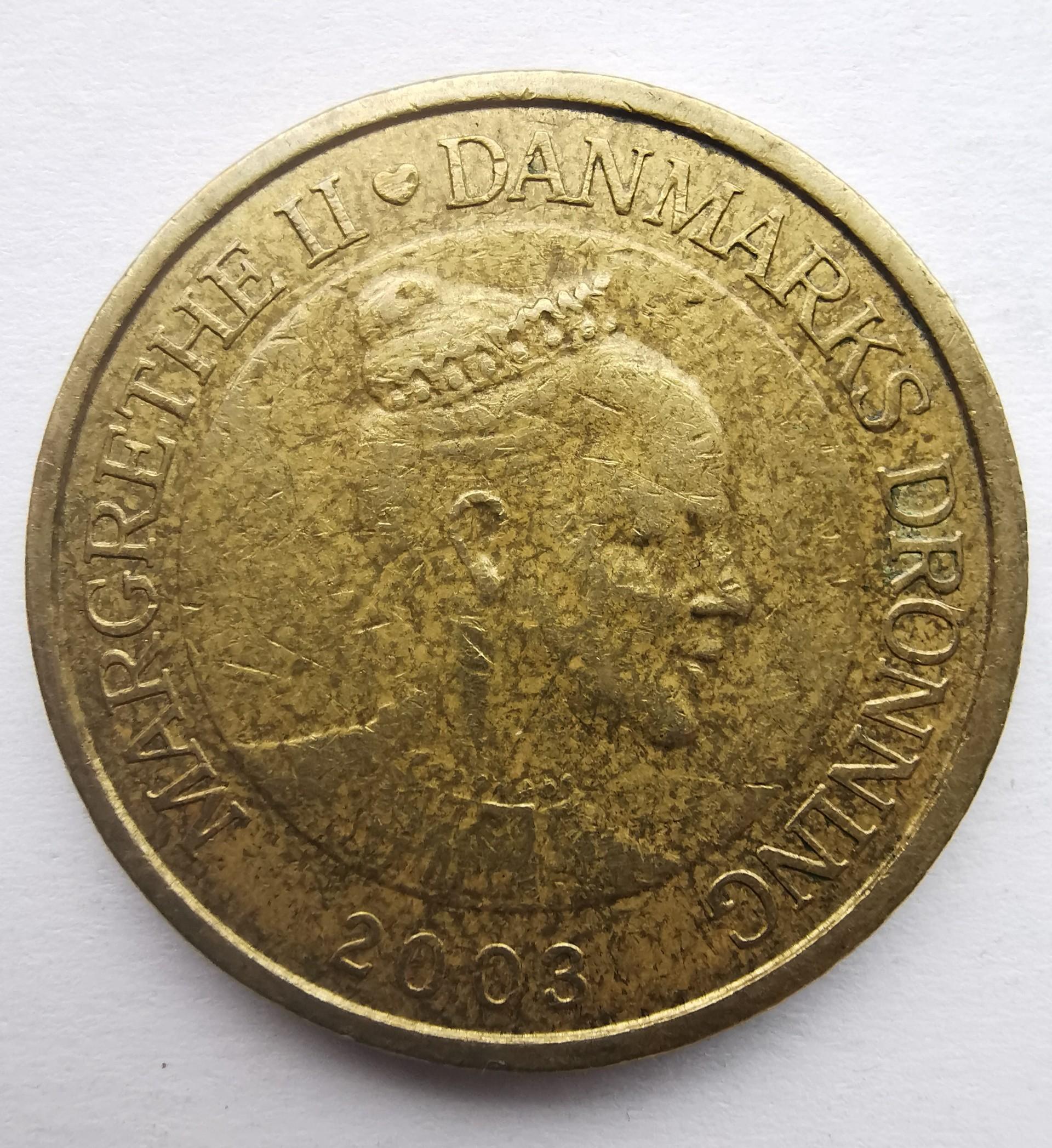 Danija 20 kronų 2003