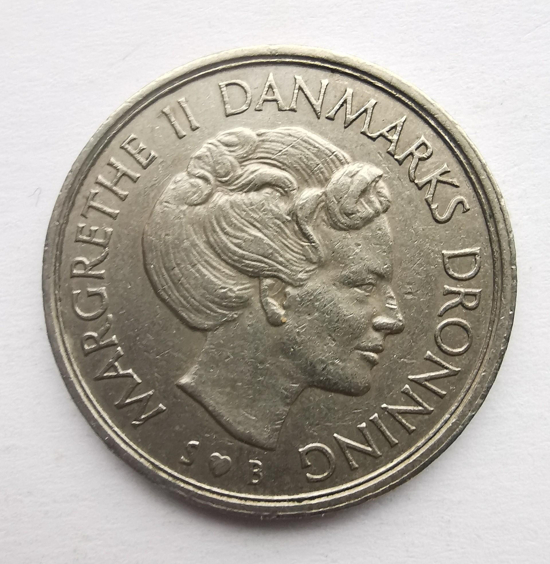 Danija 1 krona 1978